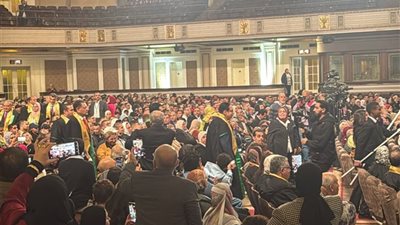 احتفالية اليوم بجامعة القاهرة    