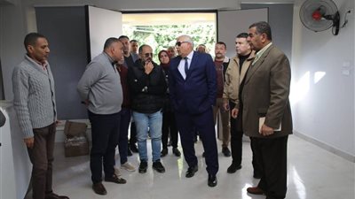 جانب من جولة محافظ الوادي الجديد    