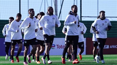 منتخب مصر يبدأ استعداداته لمواجهة جنوب إفريقيا | صور