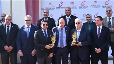 وزيرا الرياضة والتعليم العالي يكرمان الطلاب الفائزين في البطولة العالمية ببرشلونة ودورة ألعاب التضامن الإسلامي 