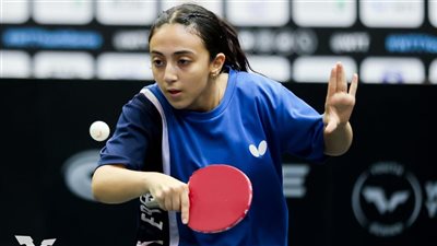 جودي شريف تحصد الميدالية البرونزية لبطولة الدمام الدولية لتنس الطاولة