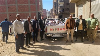 ضبط 3950 كيس مكرونة تموينية قبل تهريبها للسوق السوداء وتحرير محاضر لمخابز مخالفة بالأقصر