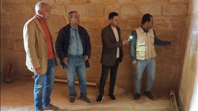 الآثار تتفقد معبد الإسكندر للوقوف على أوضاعه الحالية | صور