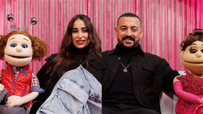 دياب وهاجر الإبياري ضيفا أبلة فاهيتا في ليلة فونطاستيك 