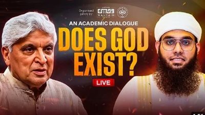 مفتي ندوي - والكاتب الهندي جاويد أختار