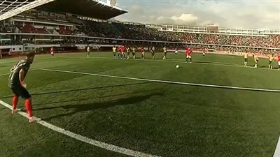 نتيجة مباراة مصر وجنوب إفريقيا في كأس الأمم.. تقدم الفراعنة بهدف بالشوط الأول وطرد محمد هاني