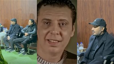 علي الحجار أبرز الحضور في عزاء الراحل طارق الأمير بمسجد آل رشدان 