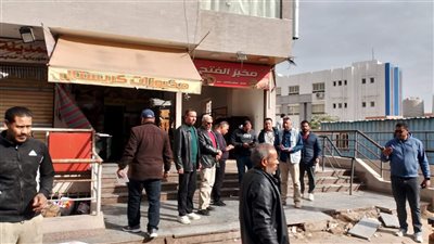 جهاز العبور الجديدة يشن حملات مكثفة لإزالة الإشغالات وتعديات الباعة الجائلين