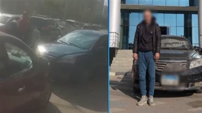 ضبط سائق تطبيق نقل ذكي صدم مواطنا خلال سيره عكس الاتجاه بالجيزة