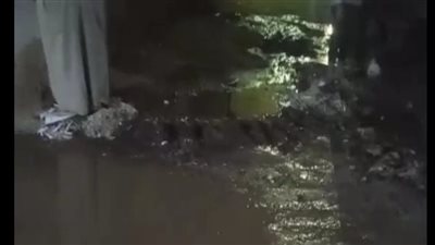 المنوفية تدفع فرق طوارئ الصرف لحل غرق بعض شوارع مسجد الخضر بالمياه