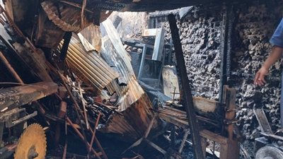 السيطرة على حريق بورشة نجارة في الوادي الجديد