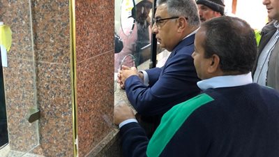 محافظ الدقهلية يتفقد المركز التكنولوجي والحملة الميكانيكية بمجلس مدينة المنصورة