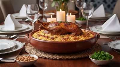 طريقة عمل الأرز المعمر مع البط.. متى لا يضاف الفلفل الأسود؟