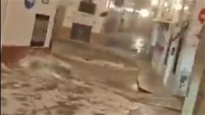  أمطار غزيرة تتسبب في فيضانات بجنوب إسبانيا
