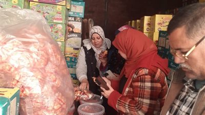 ضبط مخزن مقرمشات مجهولة المصدر وآخر لأسمدة منتهية الصلاحية وحبوب الغلة المميتة بالمنوفية