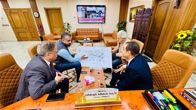 مسئولو هيئة المجتمعات العمرانية يزورون جهاز العبور الجديدة لمتابعة ملف تقنين أوضاع الأراضي المضافة