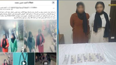 القبض على سيدتين لسرقتهما حقيبة بداخلها مبلغ مالي من داخل محل بحدائق القبة