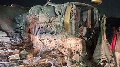 إصابة 18 شخصًا إثر انقلاب سوبر جيت بحلوان