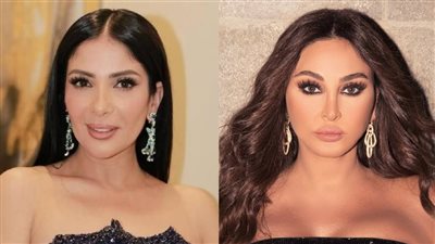 منى زكي وإليسا    