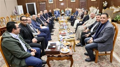 محافظ المنوفية يلتقي أعضاء مجلسي النواب والشيوخ الجدد لمناقشة خطط التطوير