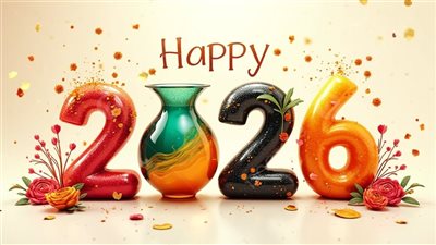 أجمل معايدة| عبارات التهنئة بالسنة الجديدة 2026.. 10 رسائل تبقى في ذاكرة أحبابك