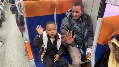 السكة الحديد تسير الرحلة الـ 44 لقطارات العودة الطوعية لنقل لأشقاء السودانيين