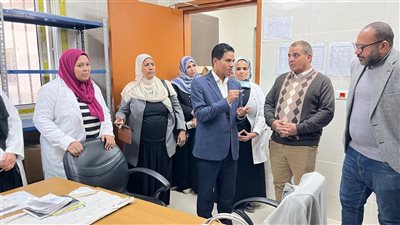 جولة ميدانية لوكيل صحة الأقصر لمتابعة المسح الصحي وتطوير الخدمات الطبية بأرمنت والبياضية