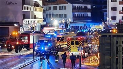 وفاة 40 شخصا في حريق ملهى ليلي بسويسرا ليلة رأس السنة