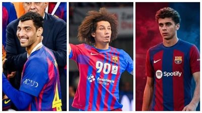 آخرهم حمزة عبد الكريم.. مصريون ارتدوا قميص برشلونة عبر التاريخ