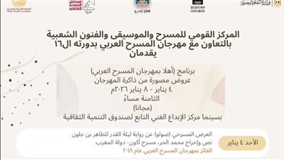 المركز القومي للمسرح يستعيد خمسة عروض فائزة من ذاكرة المهرجان