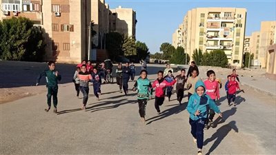 الشباب والرياضة بالوادي الجديد تنفذ المشروع القومي للياقة البدنية بالشوارع والميادين