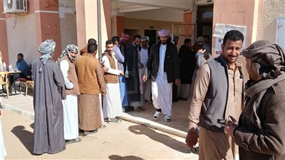 انتظام عملية الاقتراع في لجان الدائرة الثانية بالوادي الجديد وسط توافد ملحوظ للشباب| صور