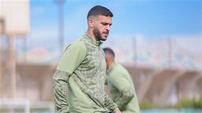 حامد حمدان يُشارك في مران بيراميدز بعد انضمامه من بتروجت