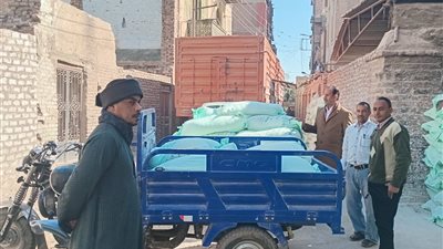 إحباط محاولة تهريب 1.6 طن دقيق مدعم قبل بيعه في السواق السوداء بقنا 