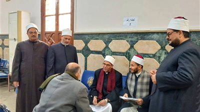 انطلاق اختبارات خطباء المكافأة الجدد بمديرية أوقاف بني سويف