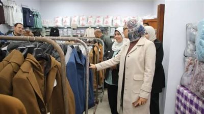 إطلاق معرض السلع المخفضة بمجمع المصالح في الوادي الجديد