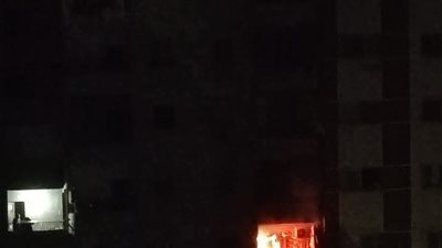 مصرع أم وطفلتيها بحريق شقة سكنية بمنطقة أم بيومى بقليوب