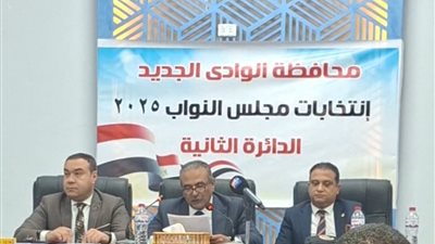 فوز تامر عبد القادر بمقعد الدائرة الثانية بالوادي الجديد للمرة الثالثة على التوالي