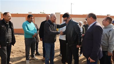 مستشار رئيس الوزراء يتفقد محطة مياه المنشأة الكبرى بكفر شكر لمتابعة الموقف التنفيذي للمشروع