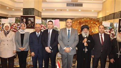 محافظ القليوبية يقدم التهنئة بعيد الميلاد المجيد بالكنيسة المطرانية ببنها