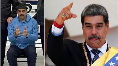 بعد بدلة نايكي الشهيرة.. سترة أوريجين الزرقاء تثير الجدل عقب اعتقال نيكولاس مادورو