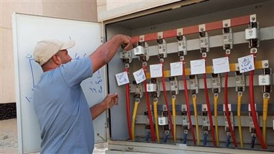 إطلاق التيار الكهربائي لـ 1869 وحدة إسكان اجتماعي تمهيدًا لتسليمها للمواطنين بأكتوبر الجديدة