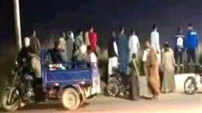 انتشال جثمان الشاب غريق ترعة الكلابية بجوار كمين إسنا بالأقصر