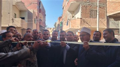 بتكلفة 4 ملايين جنيه.. محافظ بني سويف ينيب رئيس مركز ناصر في افتتاح مسجد التحرير