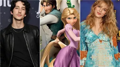 ديزني تكشف عن أبطال النسخة الحية من فيلم Tangled