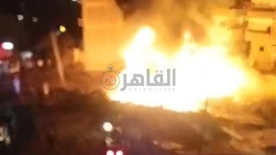 ربنا استجاب للدعاء.. الأمطار تهطل على حريق مواسير سنتريس بالمنوفية