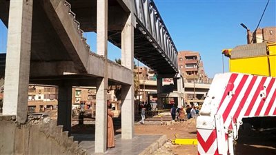 محافظ سوهاج يتابع استكمال كوبري مشاة «الثلاث كباري» تمهيدًا لافتتاحه