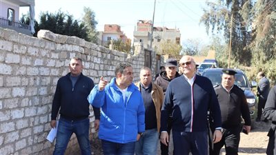 محافظ القليوبية يقود حملة لإزالة التعديات بقرية مجول ضمن الموجة 28