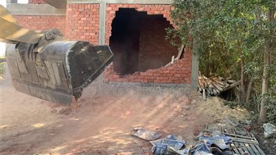 تنفيذ 3 قرارات إزالة فورية لمخالفات بناء بجمعية أحمد عرابي في القليوبية