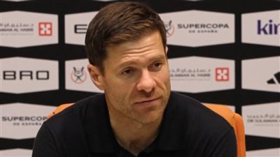 أول تعليق من تشابي ألونسو بعد خسارة ريال مدريد السوبر الإسباني أمام برشلونة: أشعر بخيبة أمل